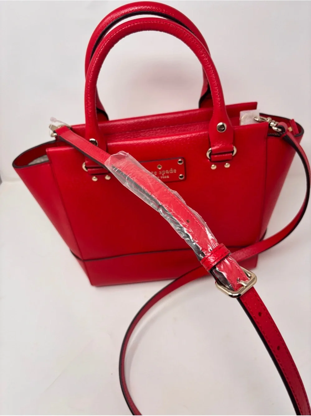 Kate Spade Wellesley Small Red Camryn Satchel Hot Chili NWT